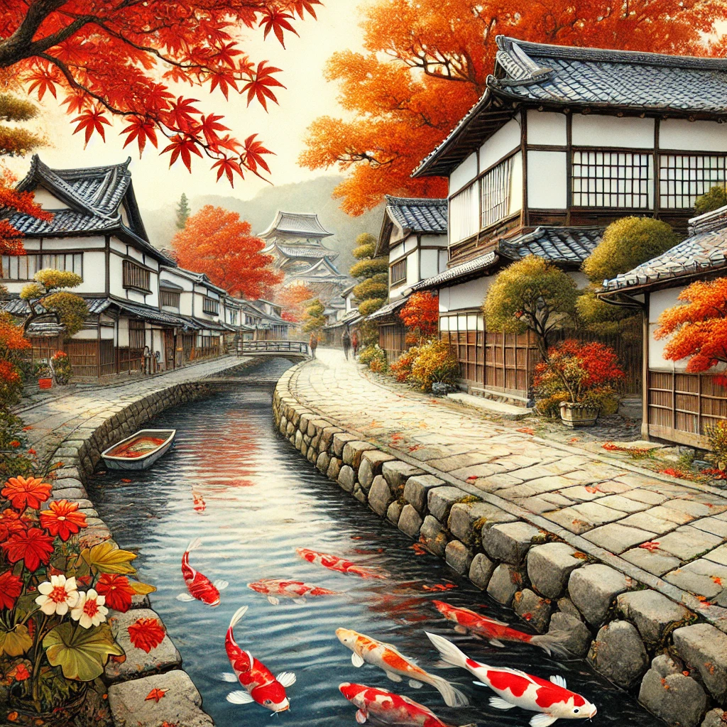 「山陰の小京都」津和野