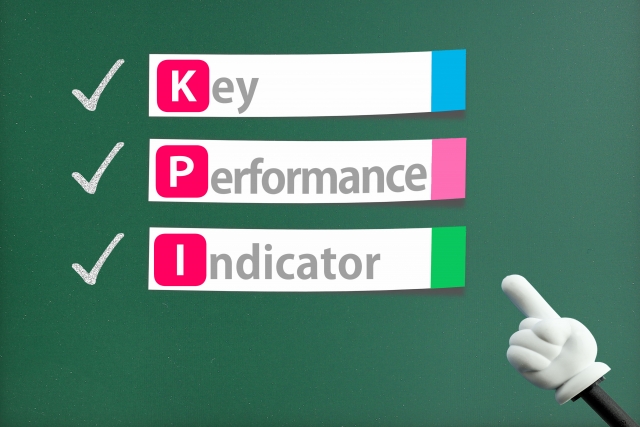 ボードにKey Performance Indicatorの文字
