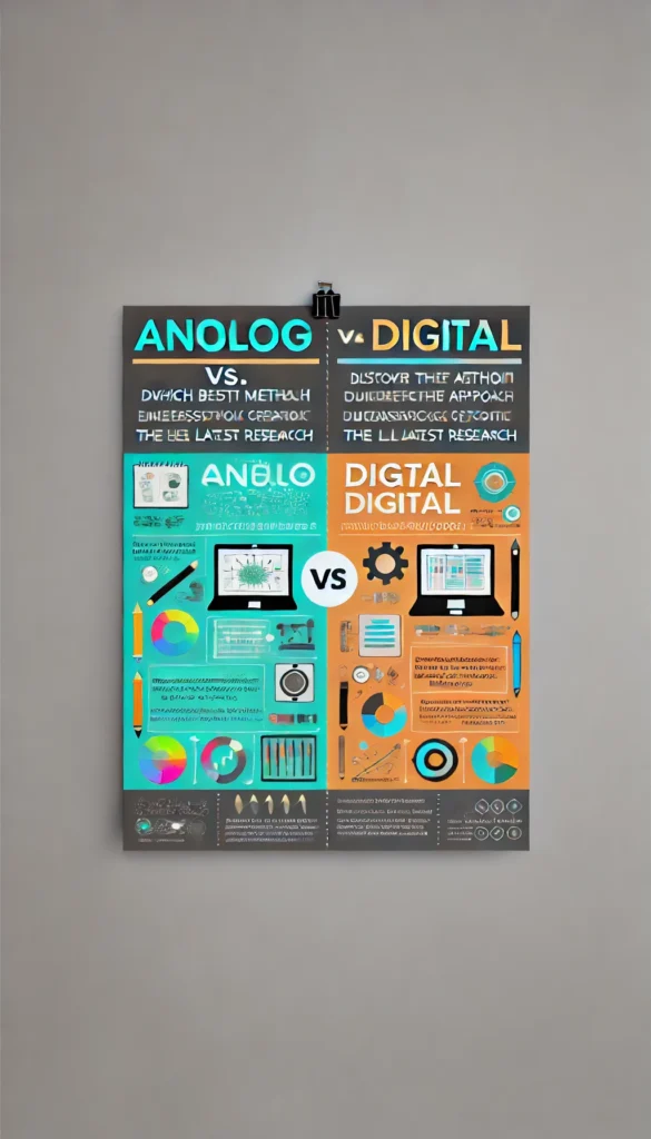 アナログvsデジタル：創造性を高める最適な方法を探る