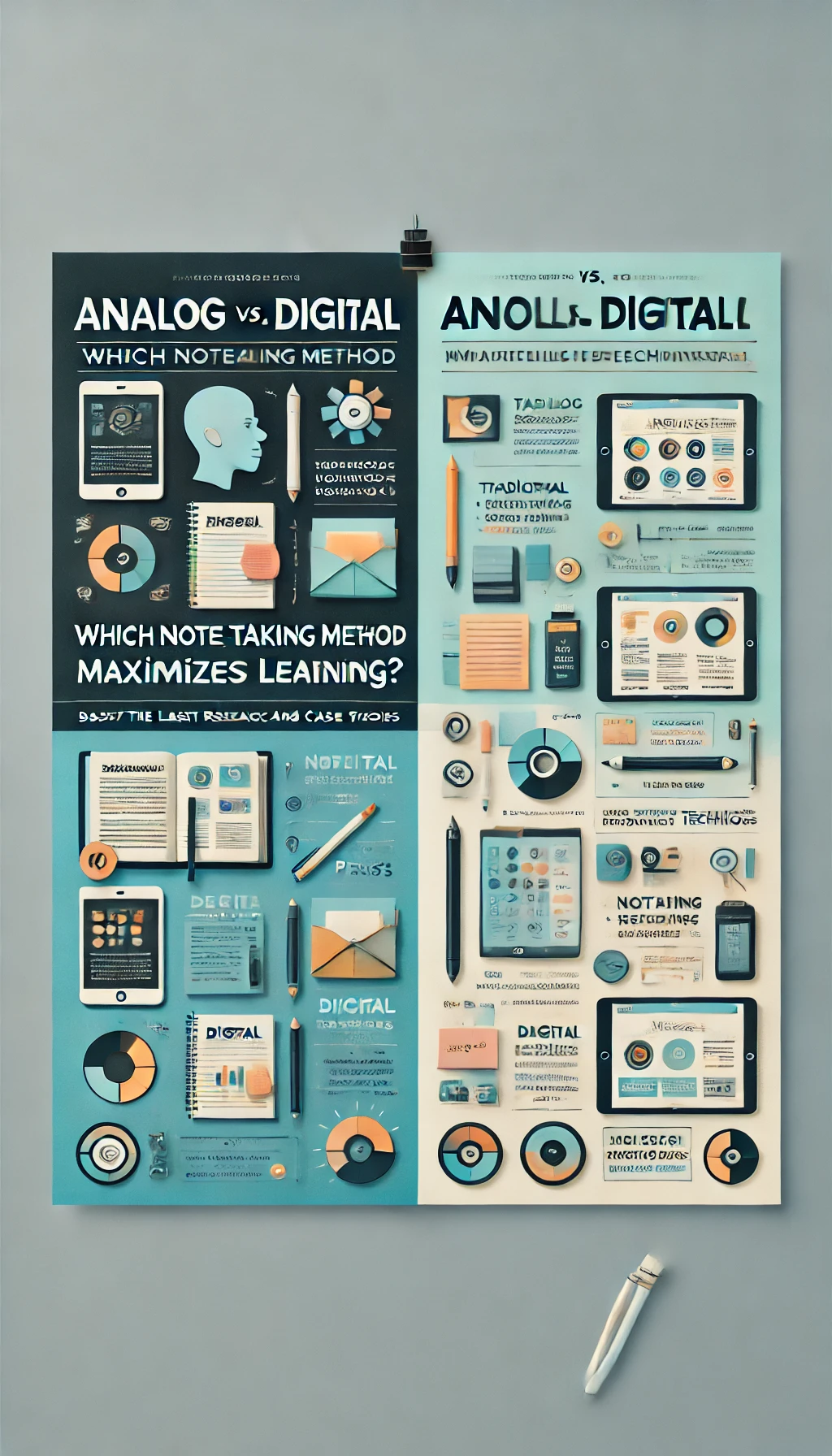 アナログvsデジタル：学習効果を最大化するメモの活用法