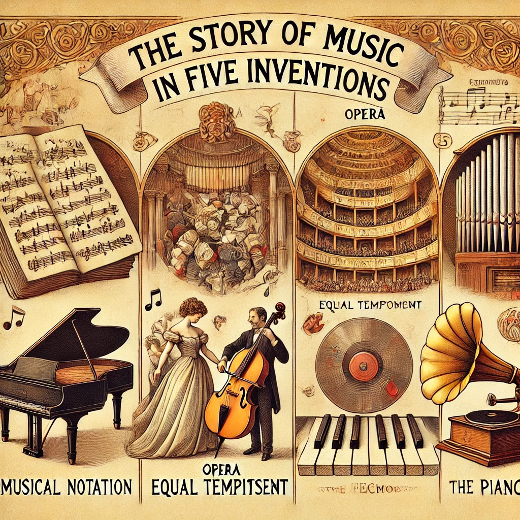 音楽史を変えた五つの発明：音楽の未来を形作った革新