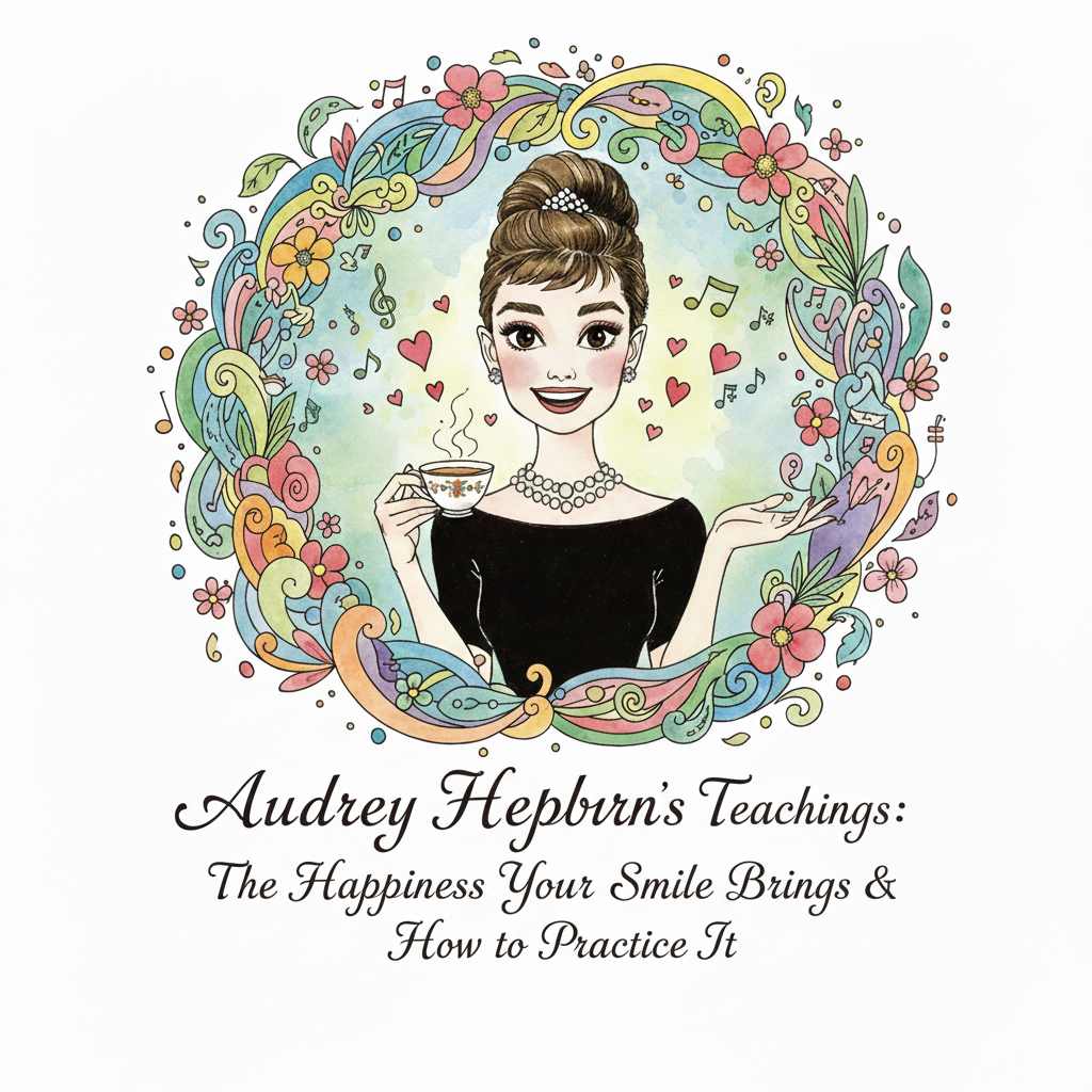 オードリー・ヘプバーンの教え：笑顔がもたらす幸せとその実践方法
