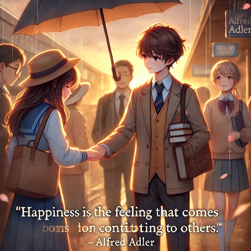 happiness-is-a-feeling-gained-by-contributing-to-others
