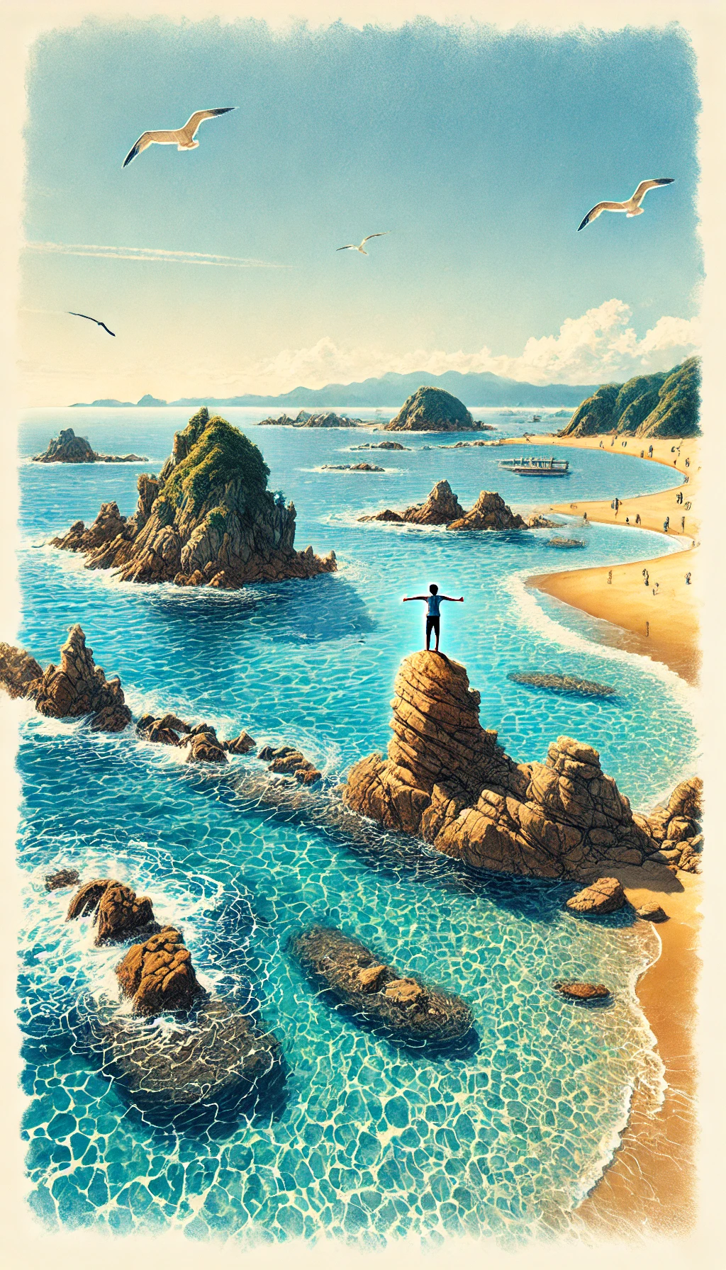 鳥取県・浦富海岸