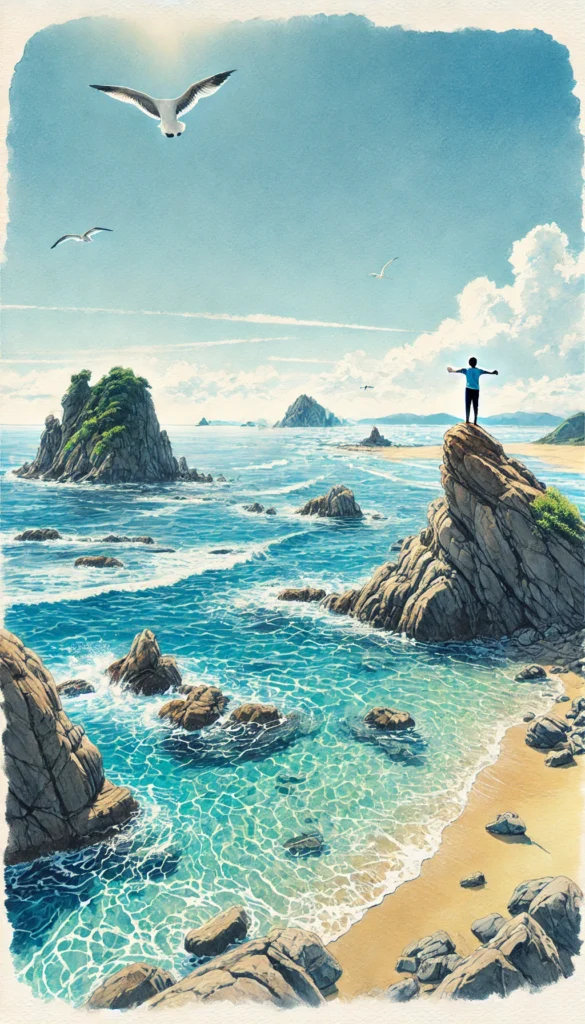 鳥取県・浦富海岸