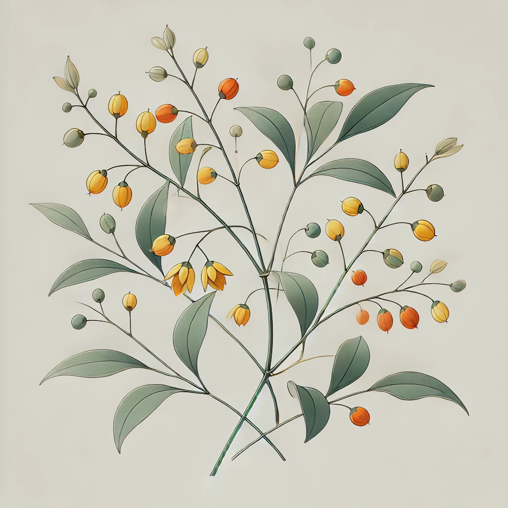 ツルウメモドキ（蔓梅擬／Celastrus orbiculatus）