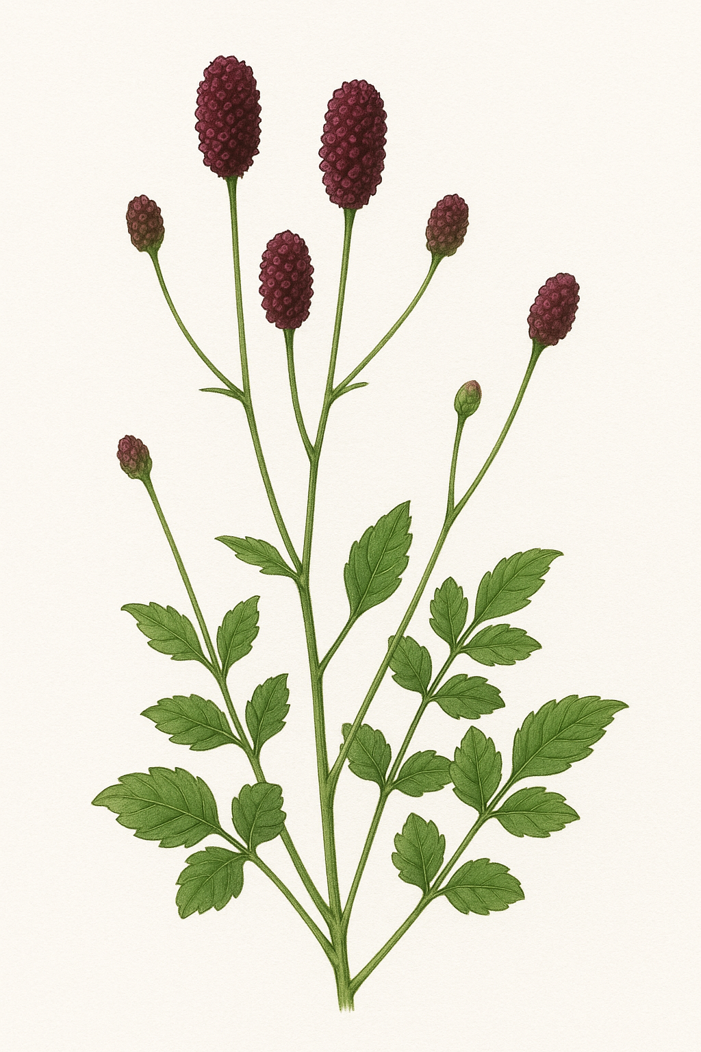 ワレモコウ（吾亦紅／Sanguisorba officinalis）