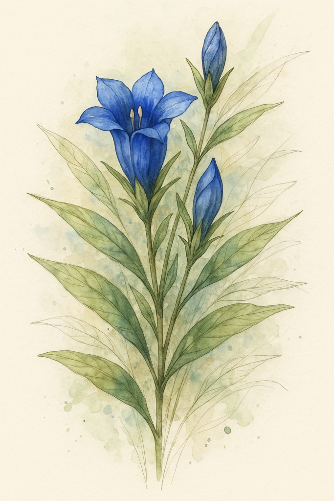 リンドウ（竜胆／Gentiana）