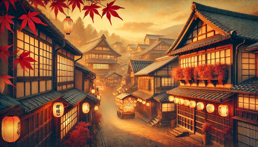 9月7日 岐阜県・飛騨高山――祭りの灯りと、秋に染まる古い町並み