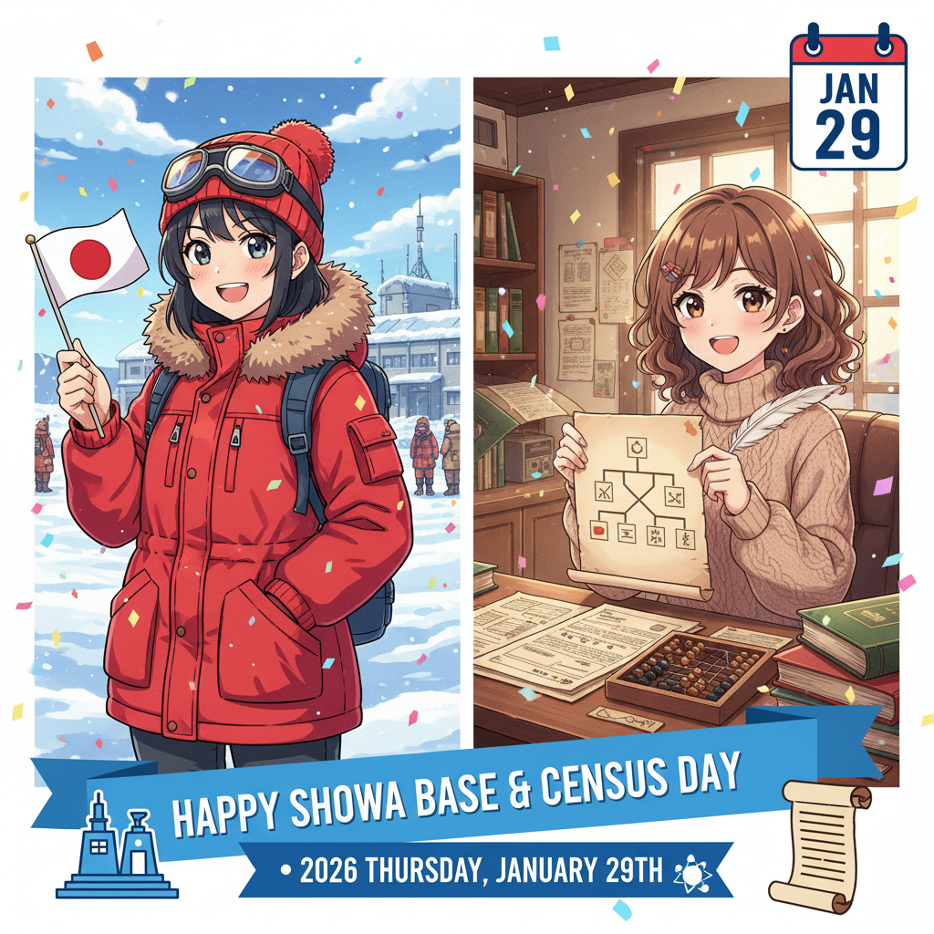 2026年1月29日（木）：今日は何の日