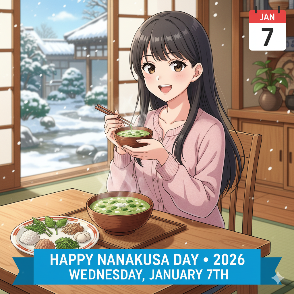 2026年1月7日（水）：今日は何の日