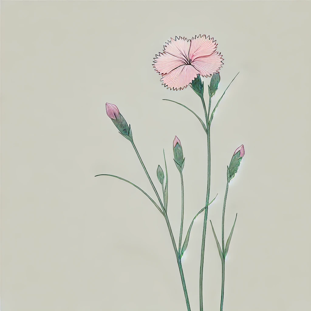 石竹(セキチク/Dianthus chinensis)