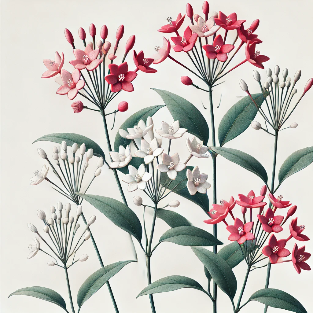 ブバルディア(Bouvardia ternifolia, Bouvardia spp.)