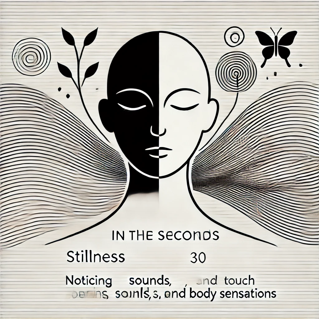 目を閉じて30秒過ごしてみたあとの気づきは?