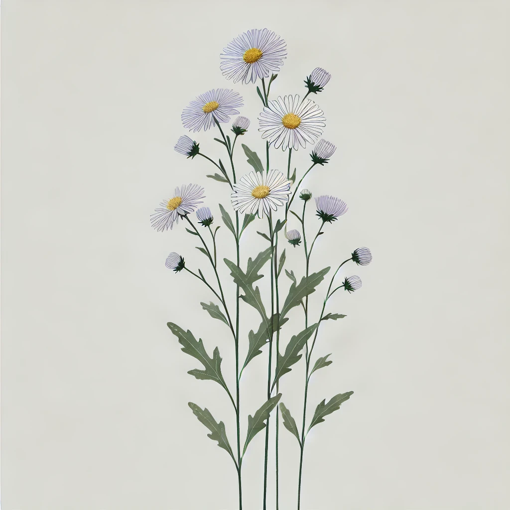 紫苑（シオン／Aster tataricus）