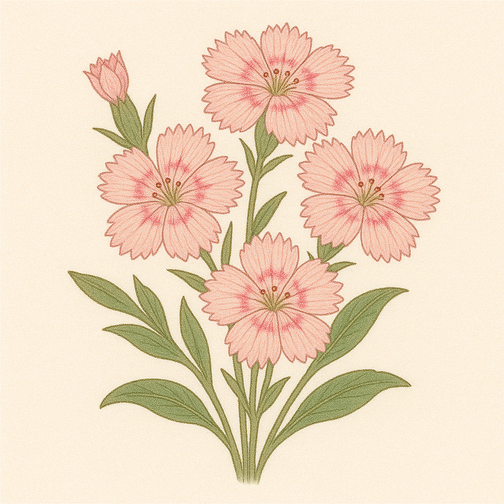 石竹(セキチク/Dianthus chinensis)