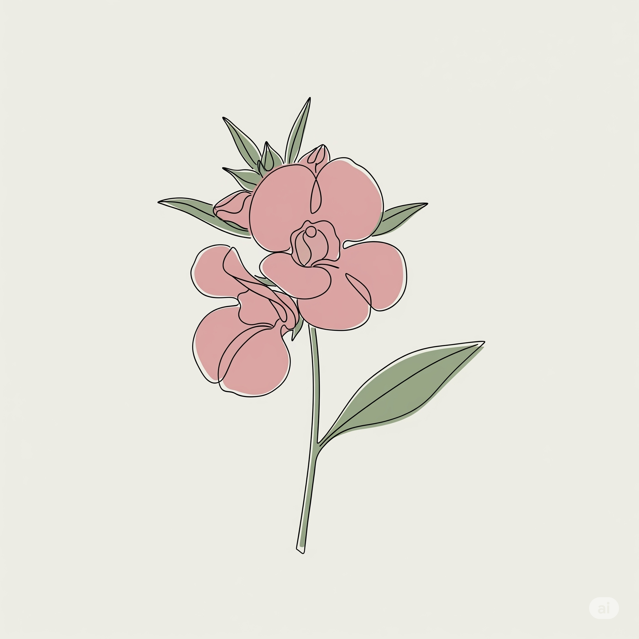 ホウセンカ（鳳仙花／Impatiens balsamina）