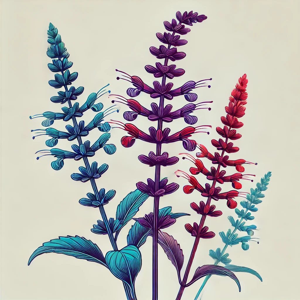サルビア（Salvia splendens）