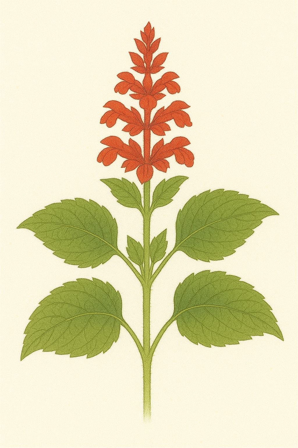 サルビア（Salvia splendens）