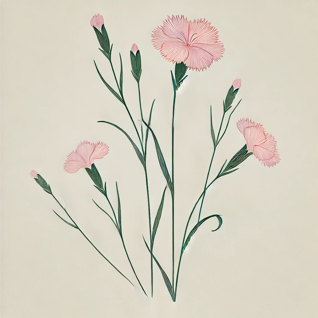 石竹(セキチク/Dianthus chinensis)