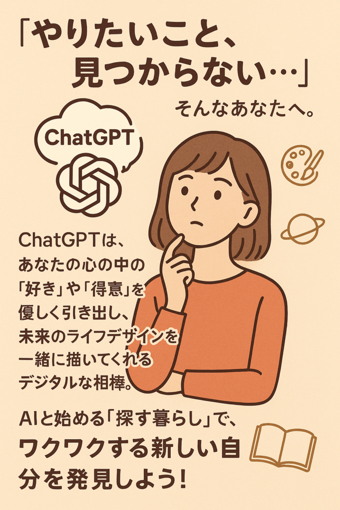 AIと一緒に『私だけの才能』を発掘する