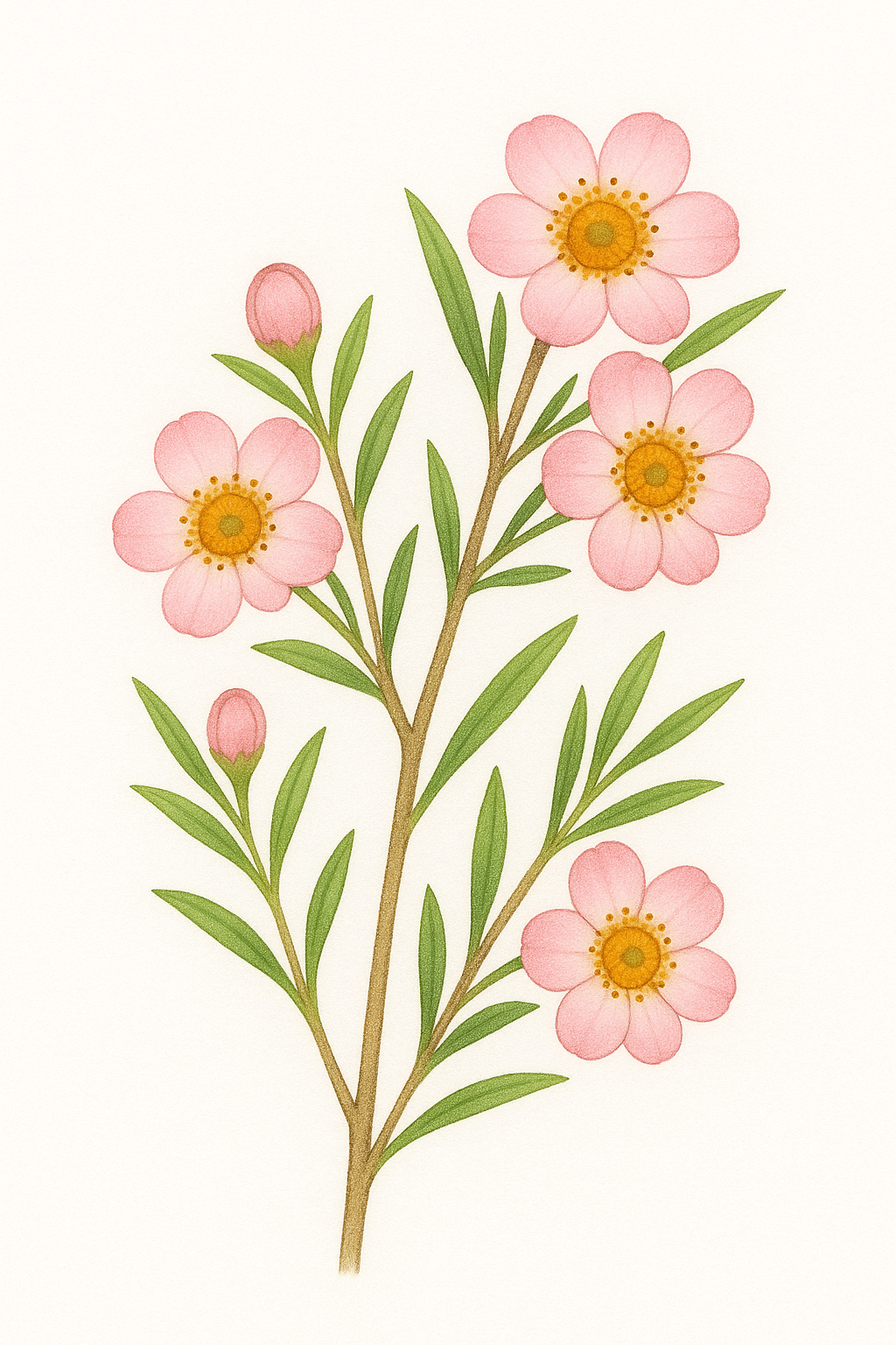 ワックスフラワー（Waxflower／Chamelaucium uncinatum）