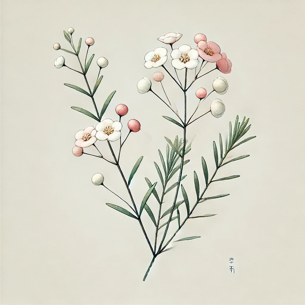 ワックスフラワー(Waxflower/Chamelaucium uncinatum)