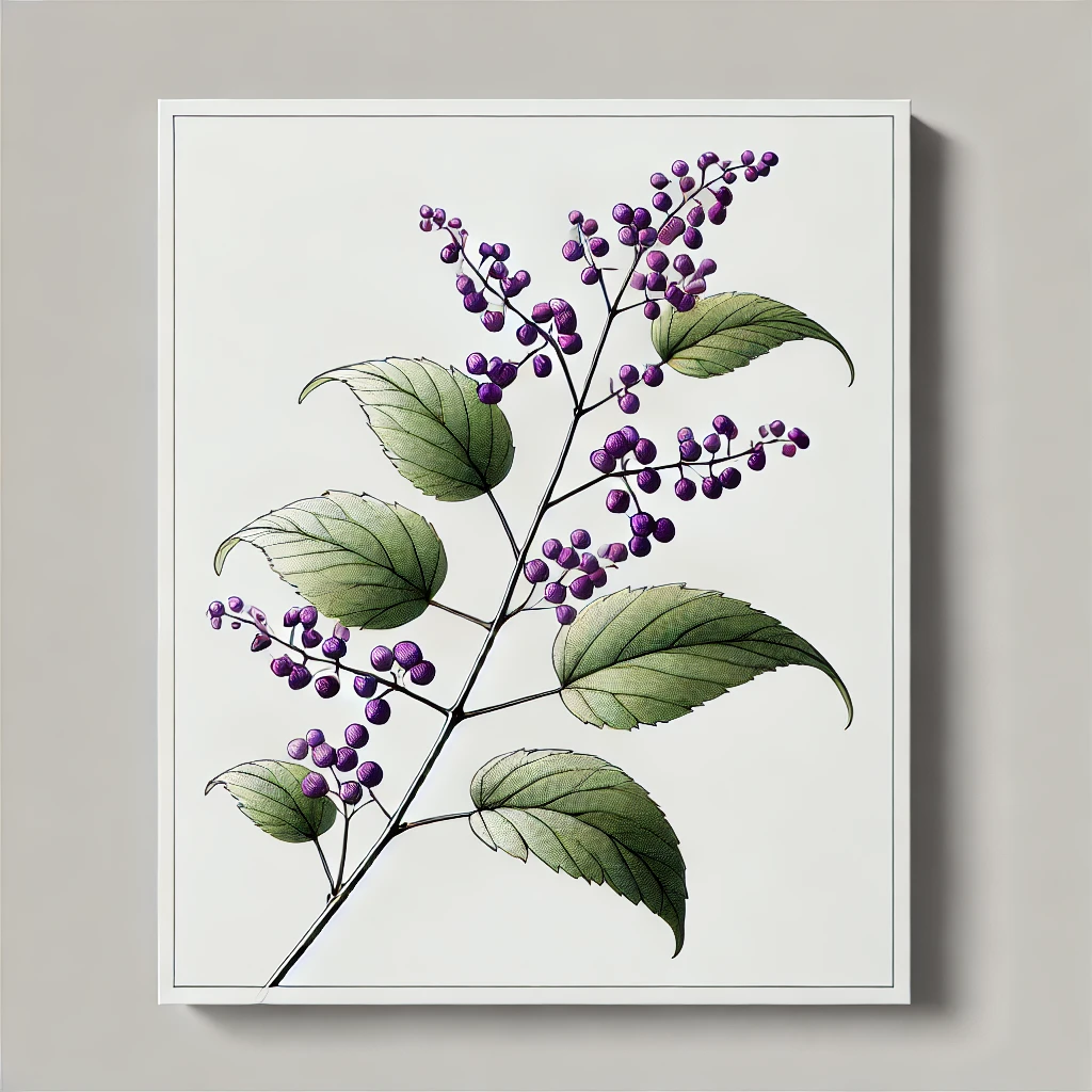 ムラサキシキブ（紫式部／Callicarpa japonica）