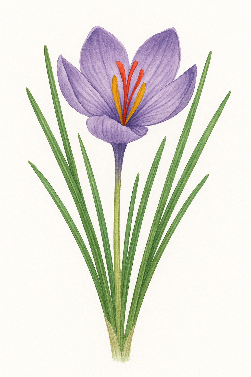 サフラン（Saffron／Crocus sativus）
