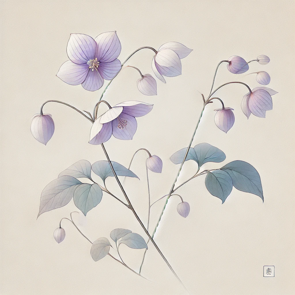 アケビ（木通／Akebia quinata）