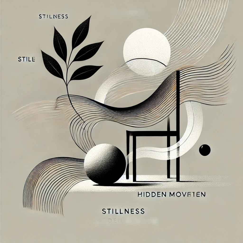 止まっているのに、動いている