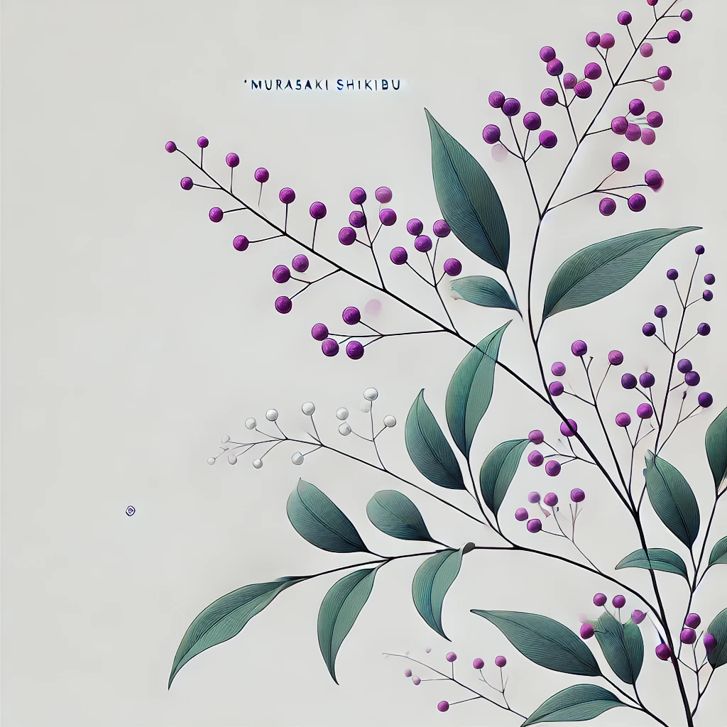 ムラサキシキブ（紫式部／Callicarpa japonica）