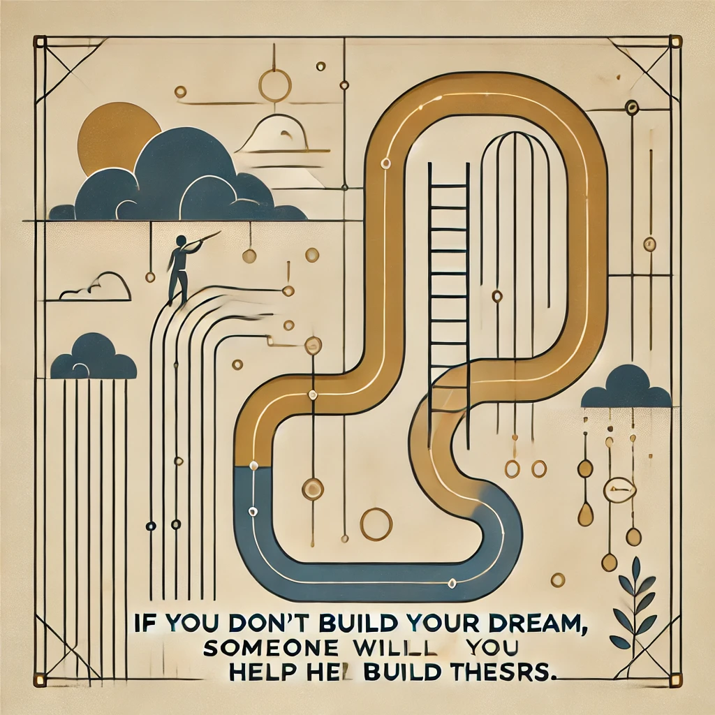 夢を追わないことは、他者の夢に奉仕する人生を選ぶことと同義