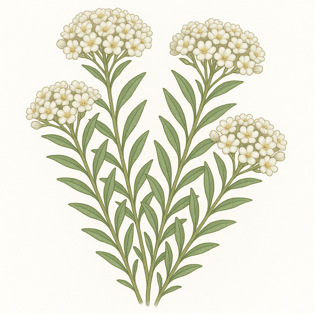 ライスフラワー（Rice Flower／Ozothamnus diosmifolius）