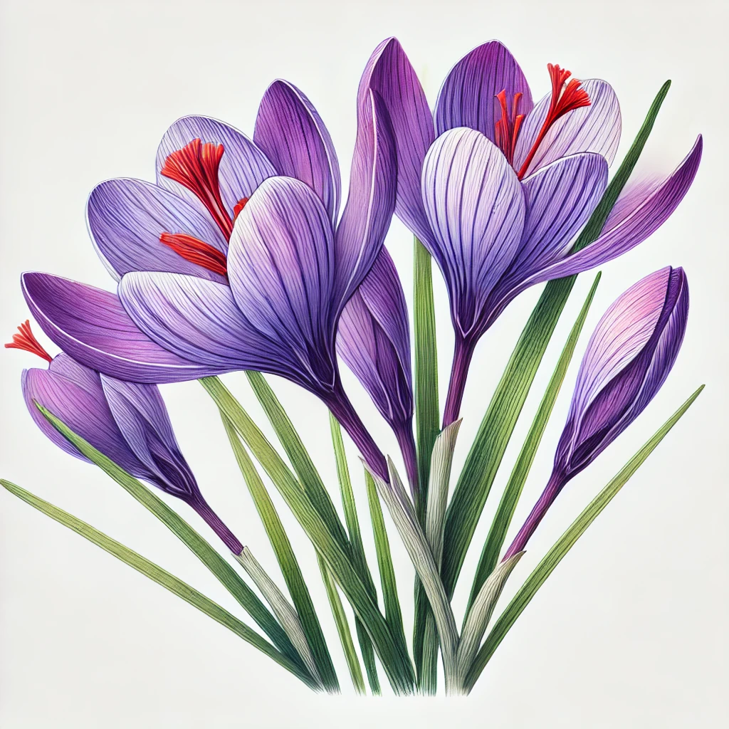 サフラン（Saffron／Crocus sativus）