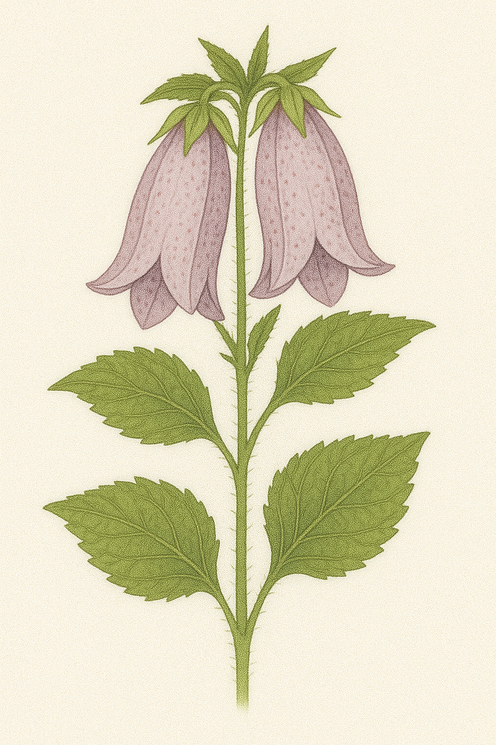 ホタルブクロ(蛍袋/Campanula punctata)