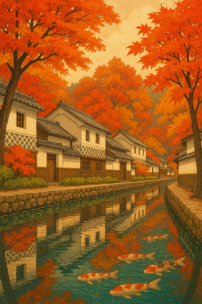 “山陰の小京都”津和野に漂う秋の風情