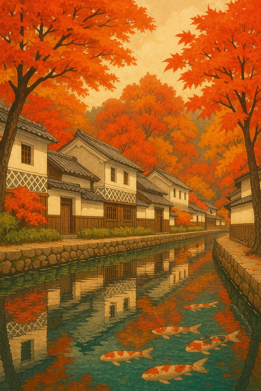 “山陰の小京都”津和野に漂う秋の風情