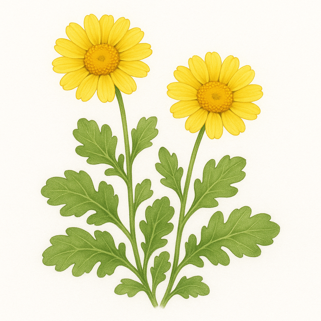 クリサンセマム・ムルチコーレ（Chrysanthemum multicaule／コウサイタンポポ）