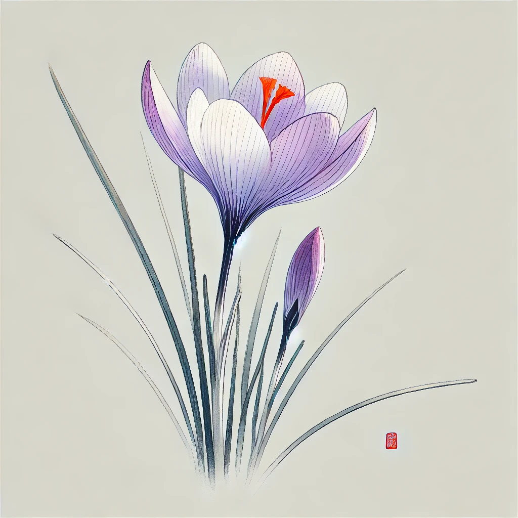 サフラン（Saffron／Crocus sativus）