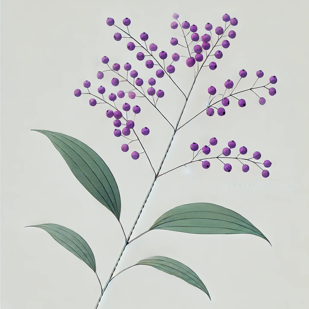 ムラサキシキブ（紫式部／Callicarpa japonica）