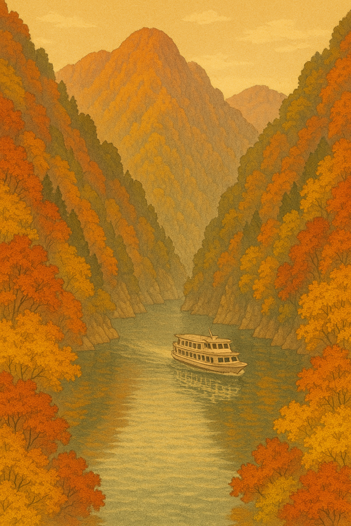 庄川峡クルーズ