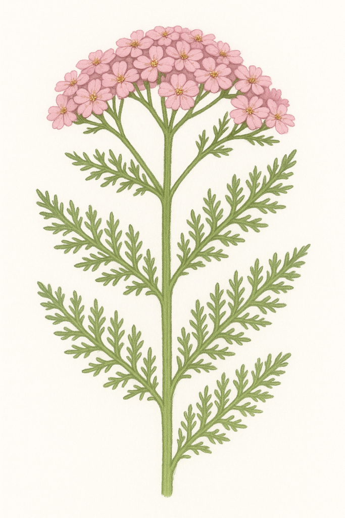 ノコギリソウ（Achillea millefolium）