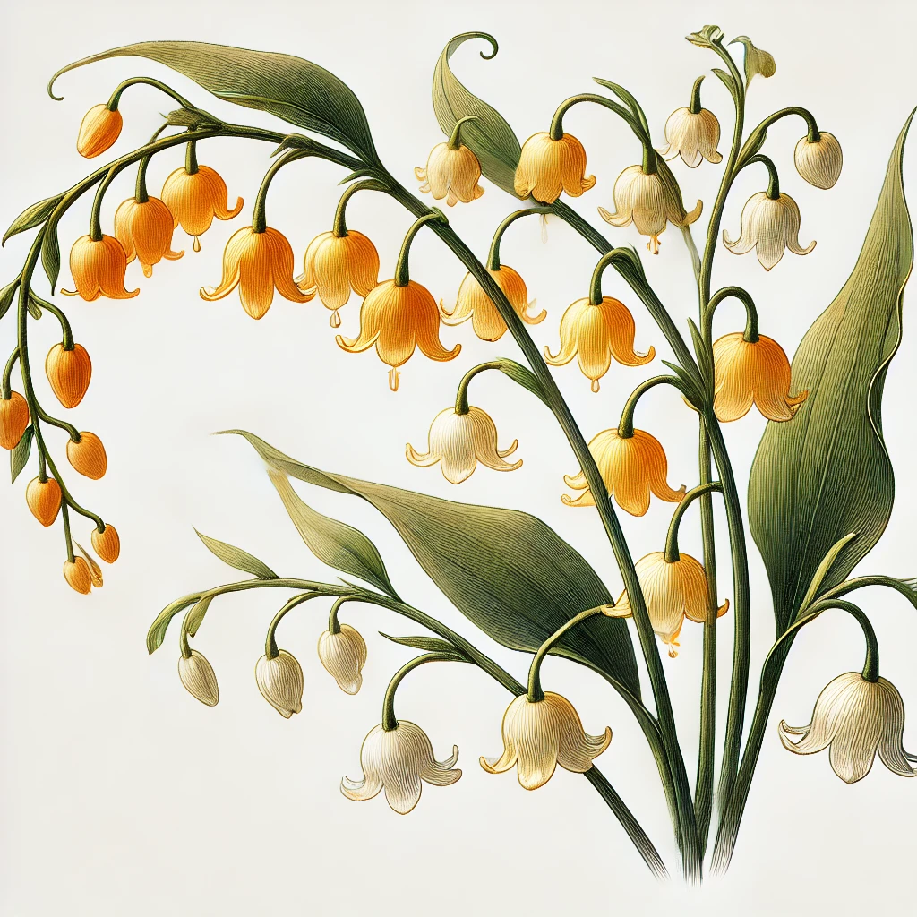 サンダーソニア（Sandersonia aurantiaca）