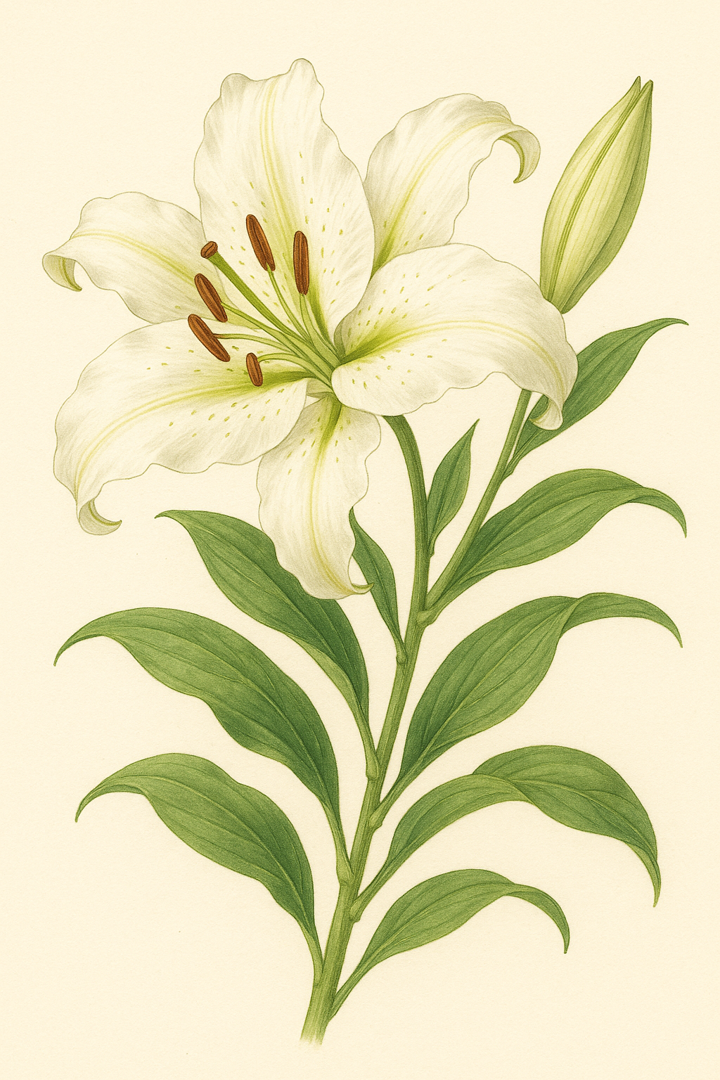 カサブランカ（Casa Blanca／Lilium ‘Casa Blanca’）