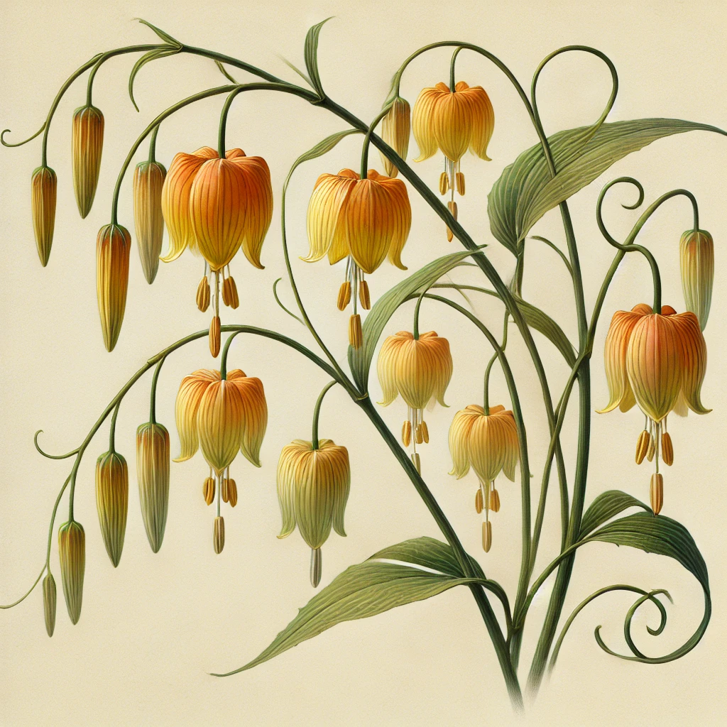 サンダーソニア（Sandersonia aurantiaca）