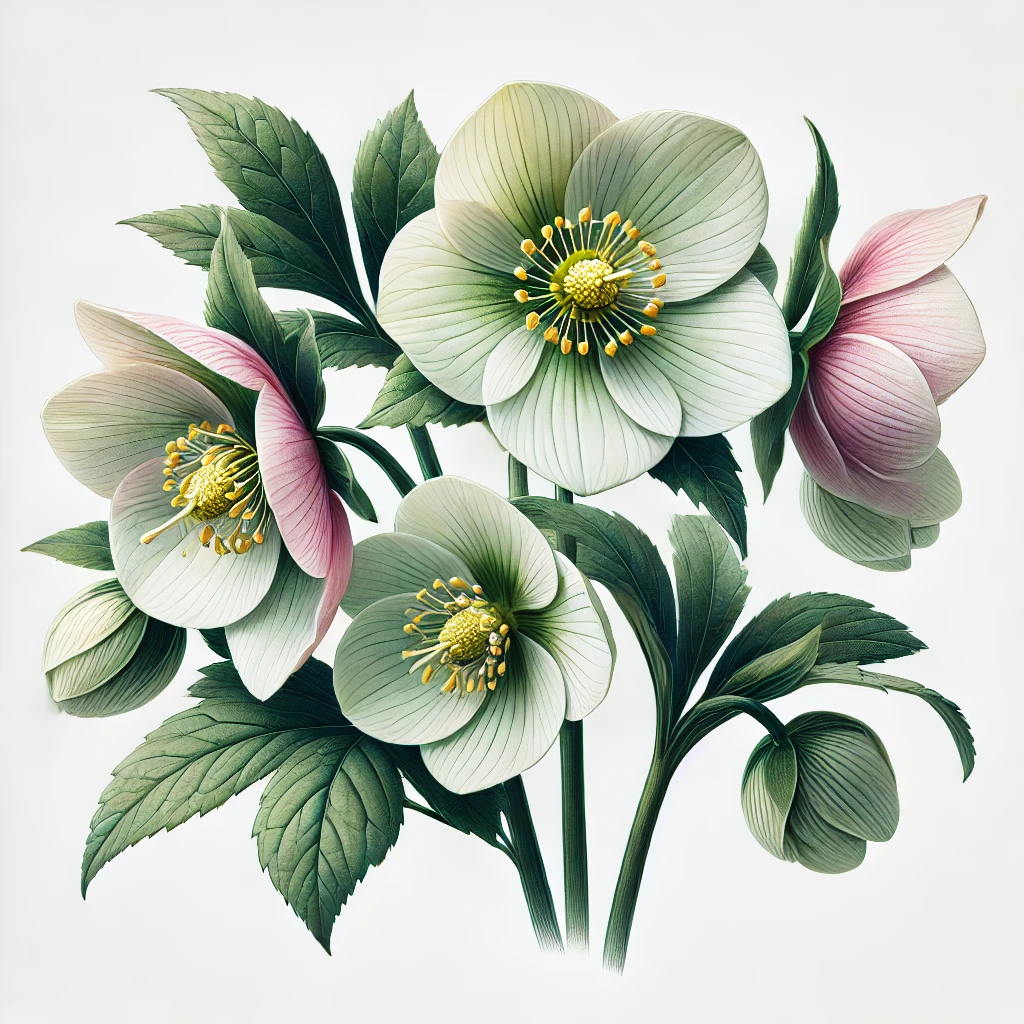 クリスマスローズ（Christmas Rose／Helleborus）