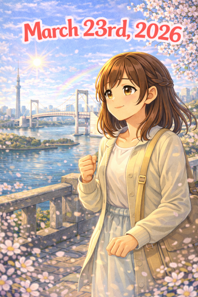 🌸📖 2026年3月23日（月）のご挨拶 📖🌸