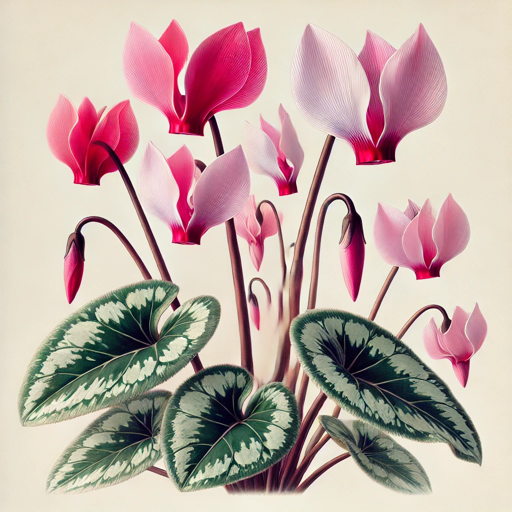 シクラメン（Cyclamen persicum）