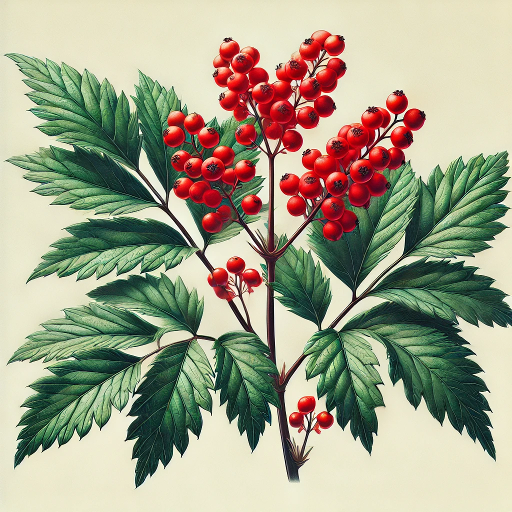 センリョウ（千両／Sarcandra glabra）